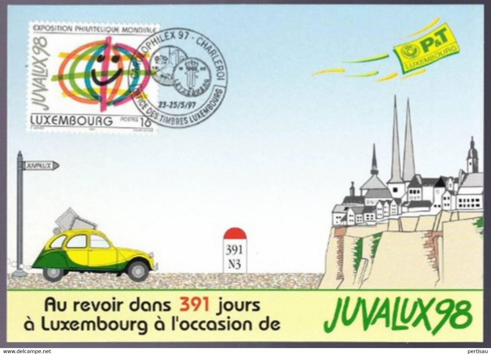 Juvalux 1997 - Storia Postale