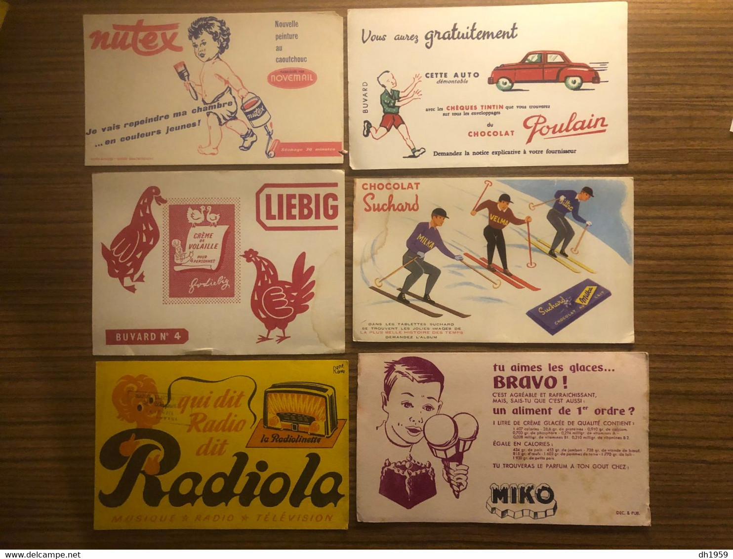 240 BUVARDS PUBLICITAIRES PUB COLLECTION LOT BISCOTTES VITTEL GAZ COGNAC DUNLOP CAISSE EPARGNE SAVERNE RADIO CHOCOLAT