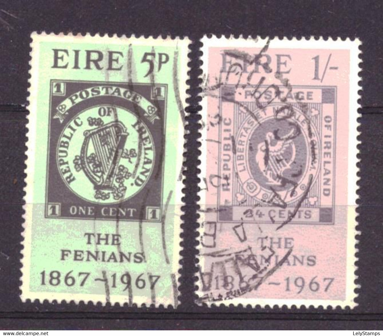 Ierland / Ireland / Eire 198 & 199 Used (1967) - Usati
