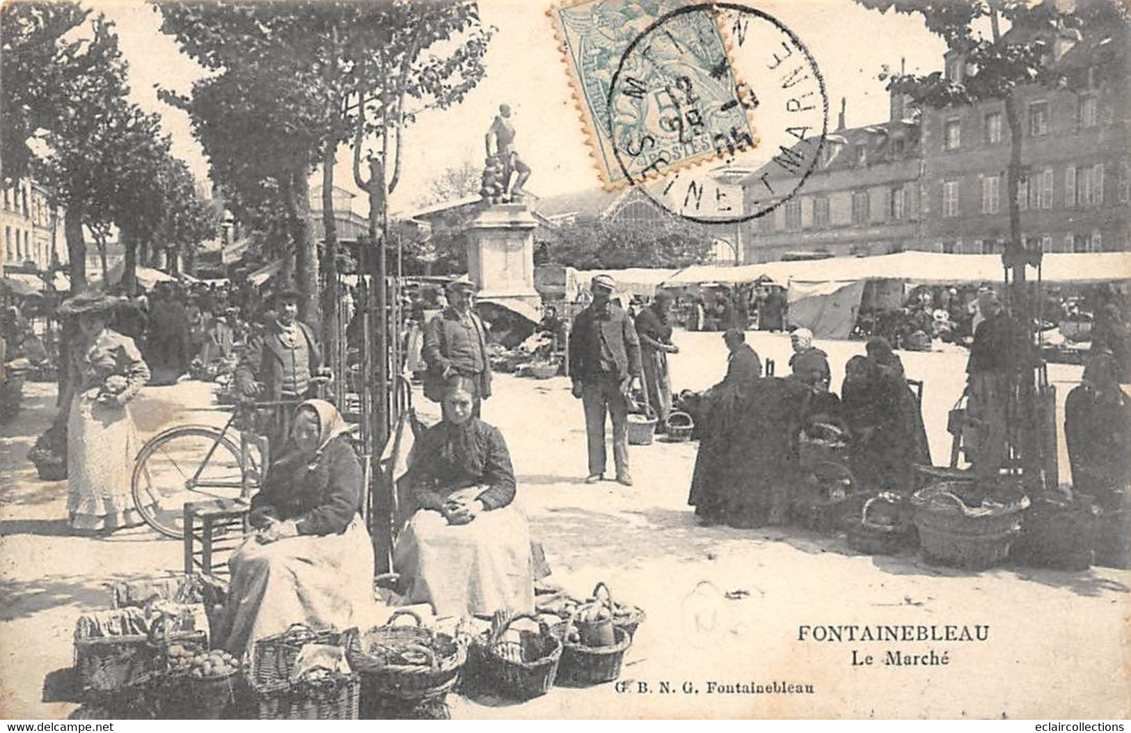 Fontainebleau           77          Le Marché    (voir Scan) - Fontainebleau