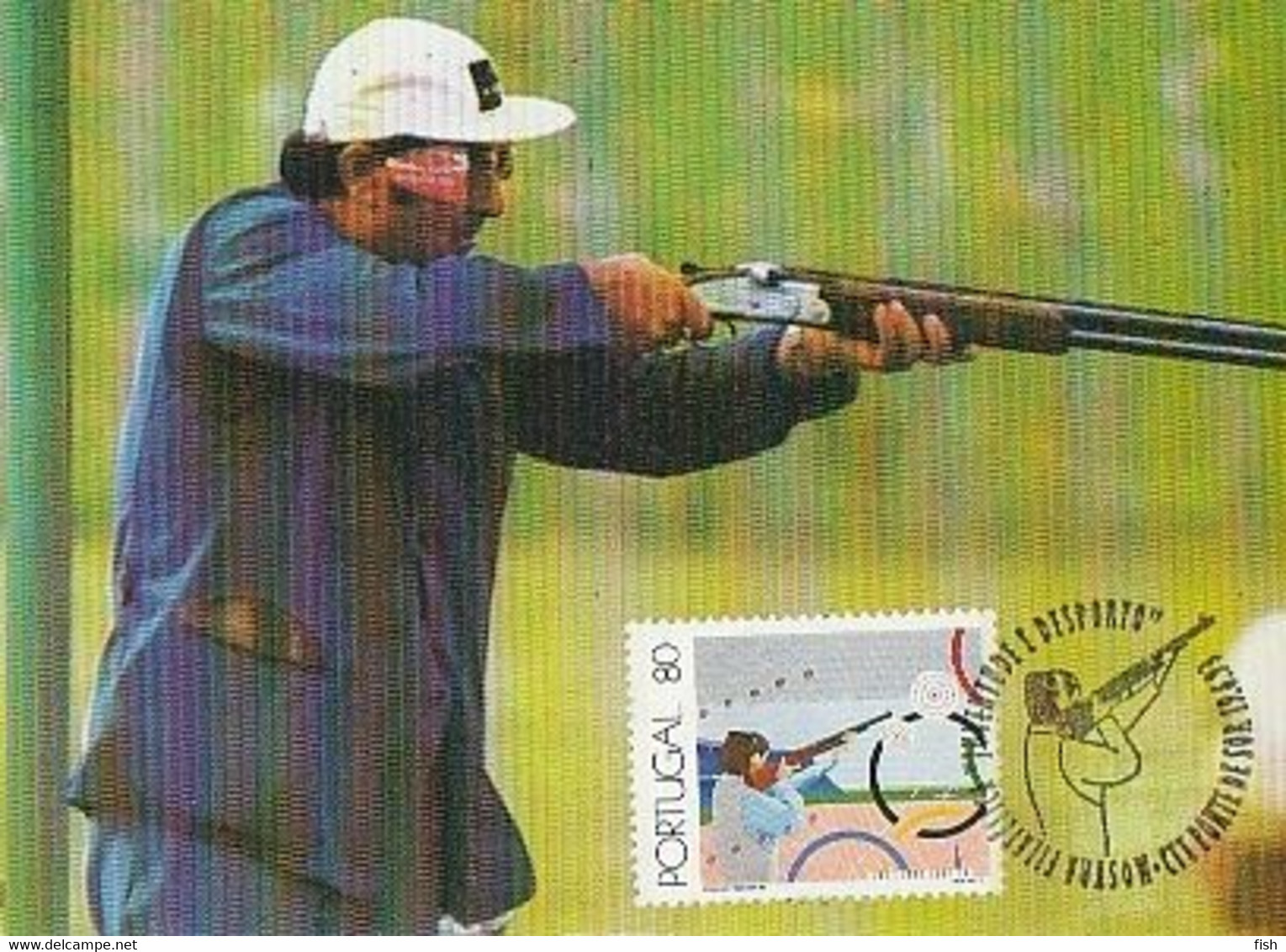 Portugal & Maximum Card,  Youth Is Sport, Shooting, Ponte De Sor  1993 (240) - Shooting (Weapons)