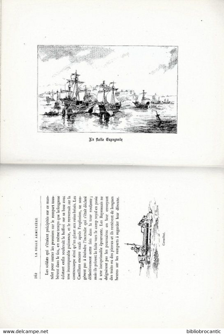 *LA BELLE ARMURIERE* ou LE SIEGE de BAYONNE AU MOYEN AGE par P. DIVE & E.DUCERE / E. O. 1886