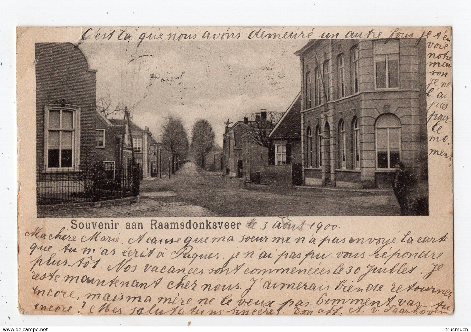 7 - Souvenir De RAAMSDONKSVEER  *1900* - Geertruidenberg