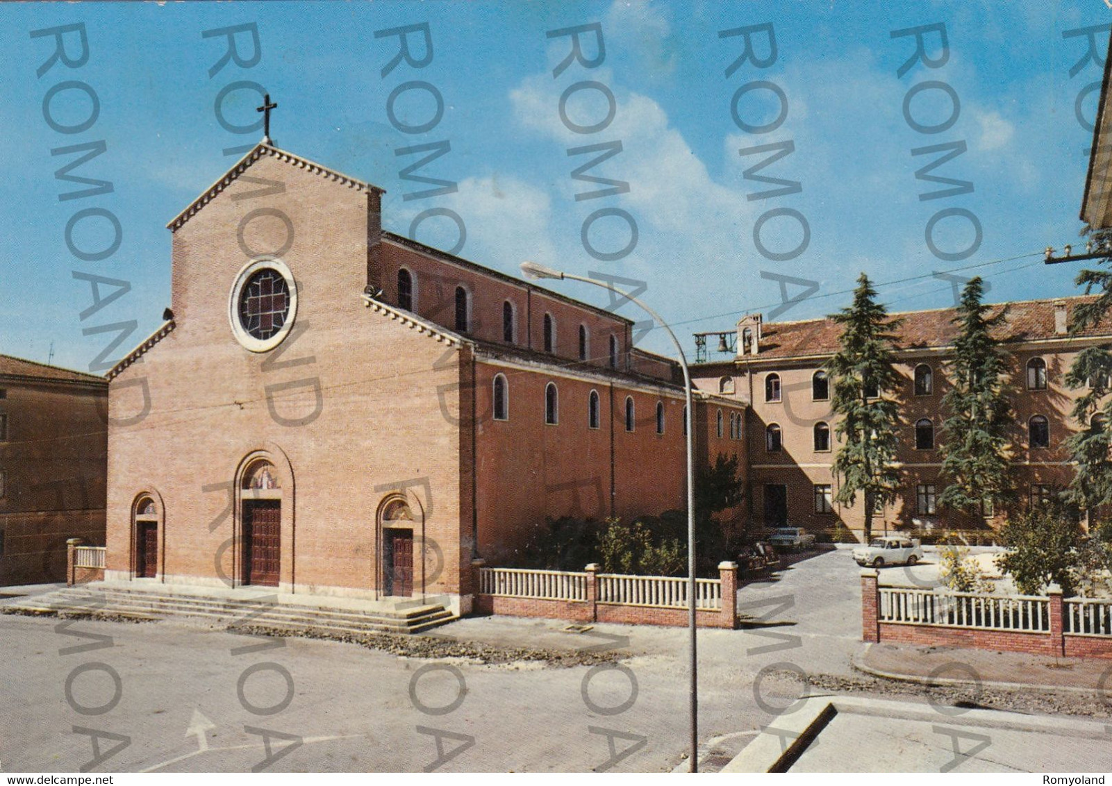 CARTOLINA  ISERNIA,MOLISE-CHIESA DEI CAPPUCCI-STORIA,MEMORIA,CULTURA,RELIGIONE,IMPERO ROMANO,BELLA ITALIA,VIAGGIATA 1972 - Isernia