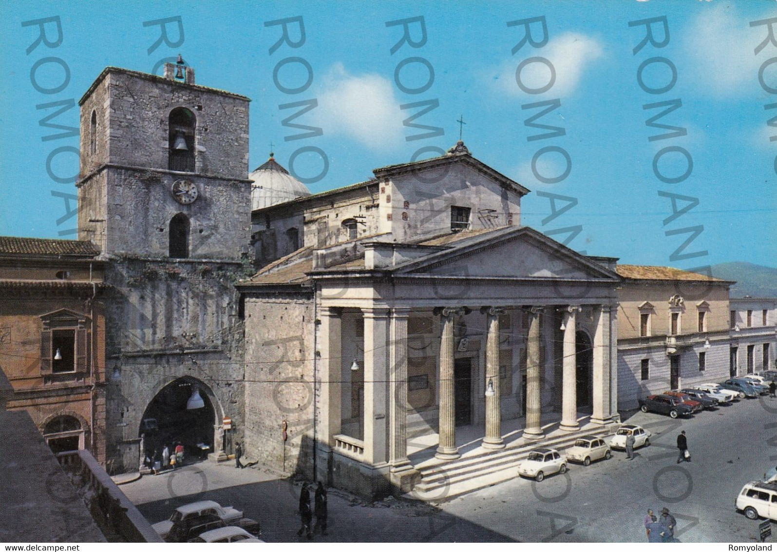 CARTOLINA  ISERNIA,MOLISE-LA CATTEDRALE-STORIA,MEMORIA,CULTURA,RELIGIONE,IMPERO ROMANO,BELLA ITALIA,NON VIAGGIATA - Isernia