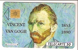 TELECARTE / PEINTURE  /Vincent  VAN  GOGH   1853-1890  / OCCASION . 50 Unités./ C'est La Dernière !!! - Pintura