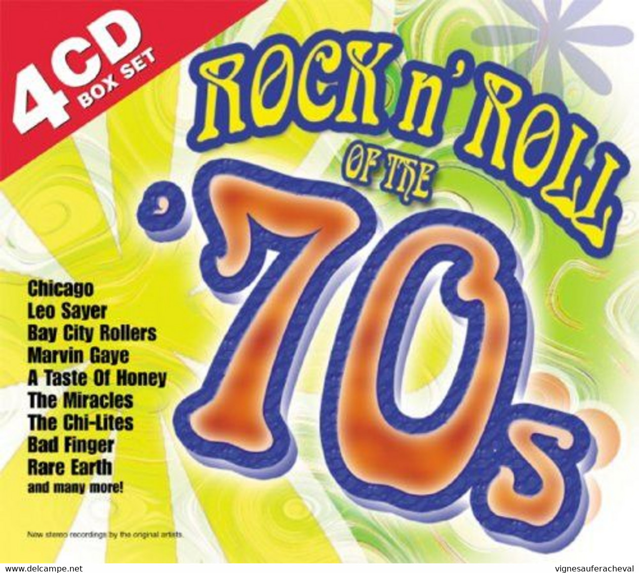 Rock N Roll Of The 70's -(4cd Box Set) - Compilaties