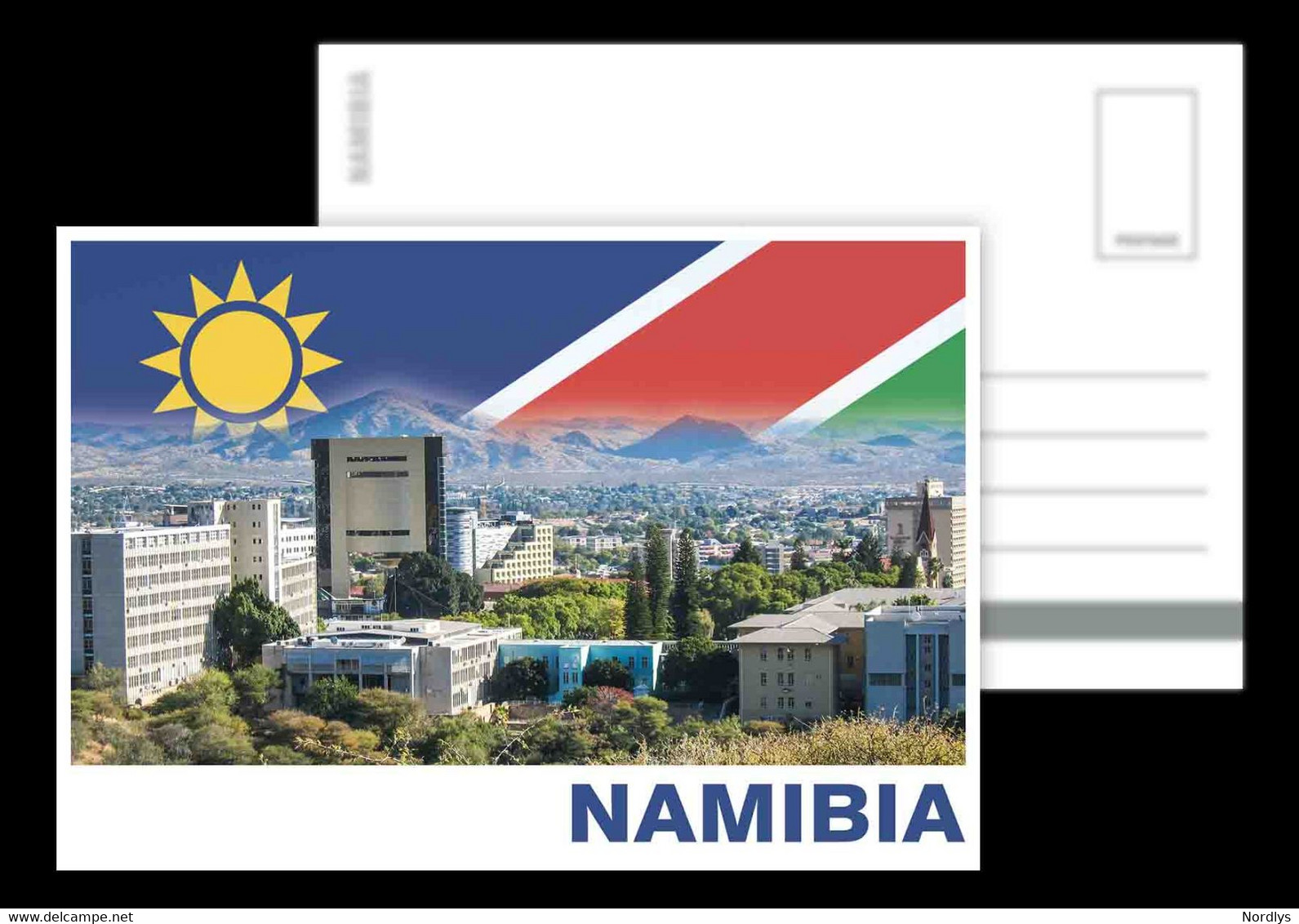 Namibia / Postcard / View Card / Flag - Namibie