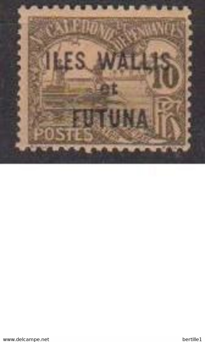 WALLIS ET FUTUNA     N°  YVERT TAXE 2   NEUF AVEC CHARNIERES  ( CH 3/11 ) - Postage Due