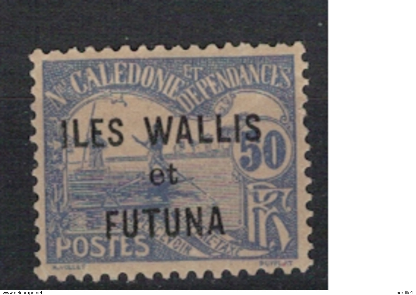 WALLIS ET FUTUNA     N°  YVERT TAXE 6 NEUF AVEC CHARNIERES  ( CH 3/11 ) - Portomarken