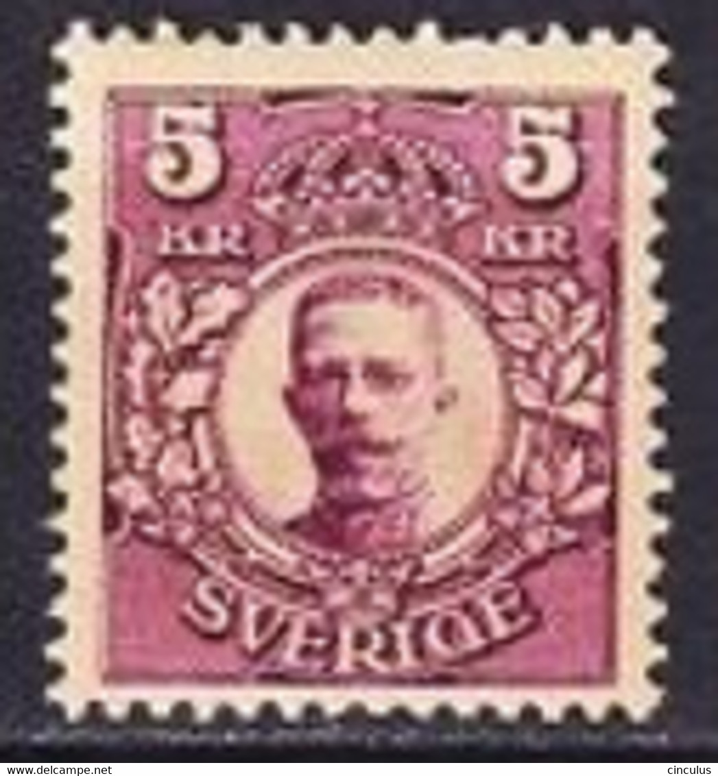 1914. Sweden. King Gustav V. MH. Mi. Nr. 63 - Nuovi