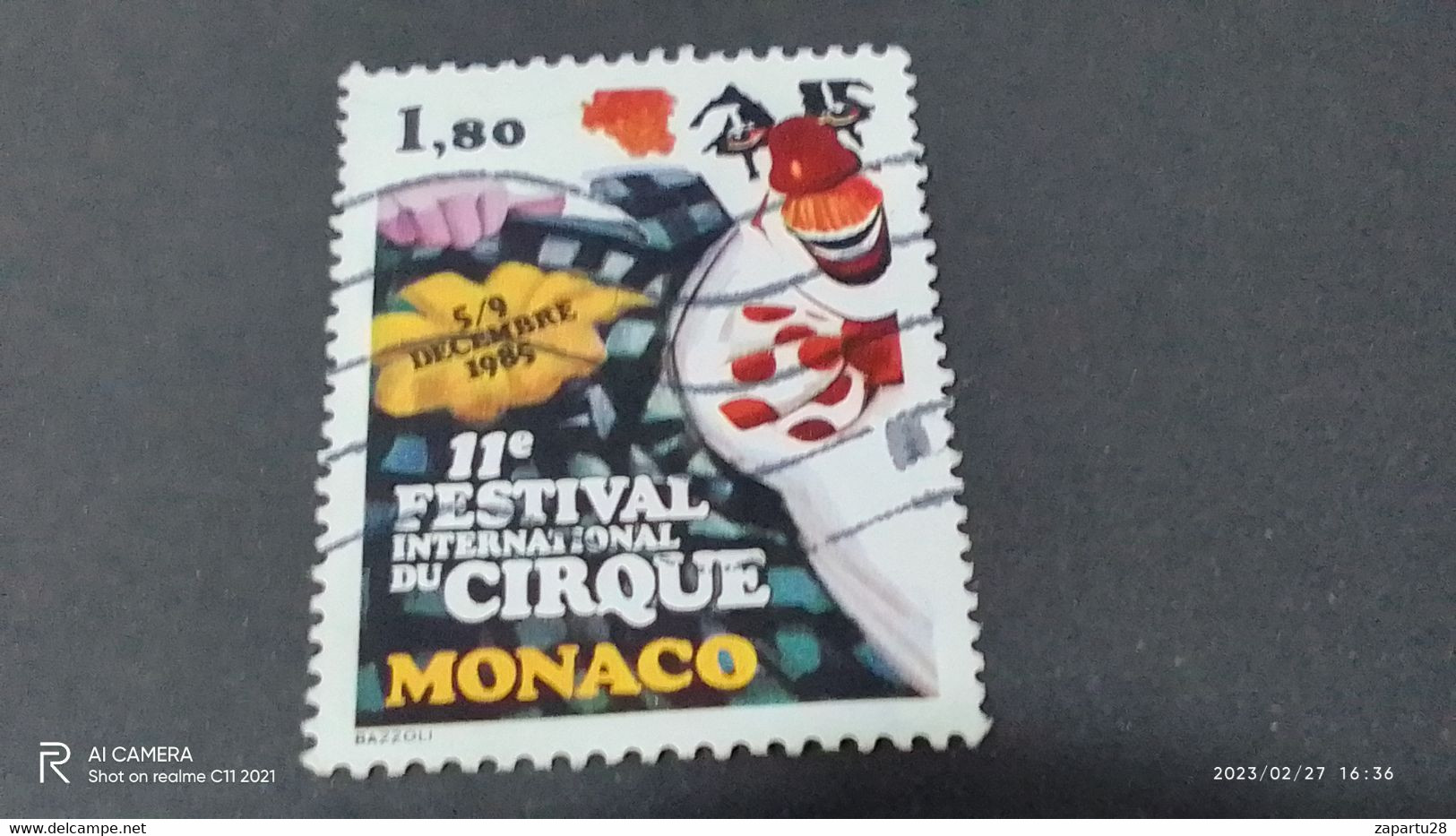 MONACO 1980-90     1.80FR -DAMGALI - Gebraucht