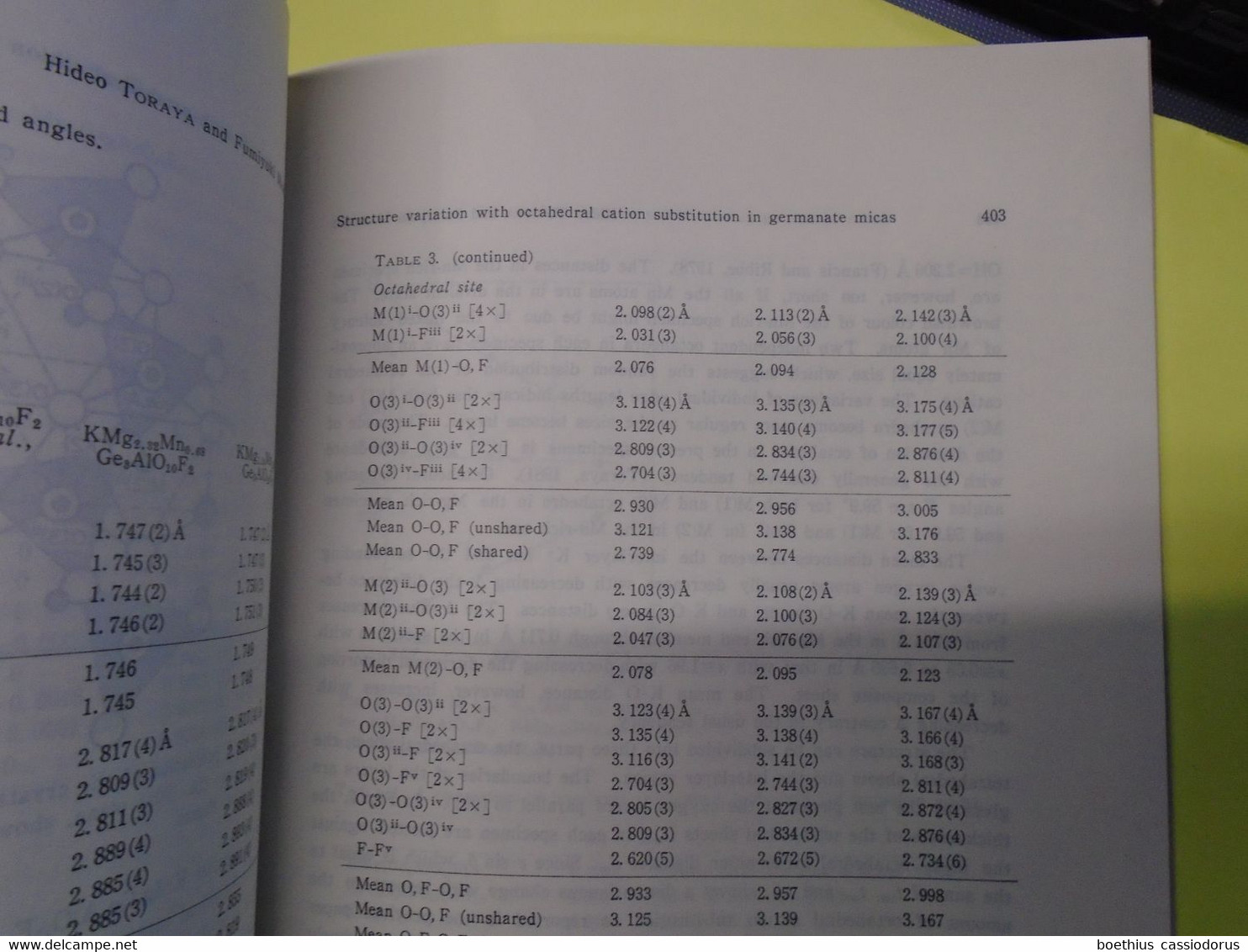 DACHIARDITE GROUP ZEOLITES, TANEYAMALITE ETC.  MINERALOGICAL JOURNAL1981 MINERALOGICAL SOCIETY OF JAPAN OSAKA - Geowissenschaften