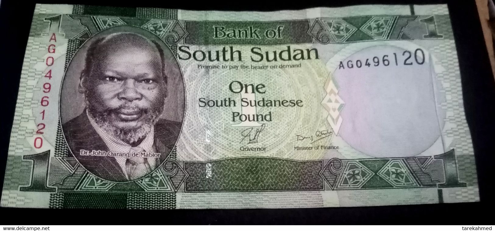 SOUTH SUDAN , 1 POUND , 2011, PICK 5 - Sudan Del Sud