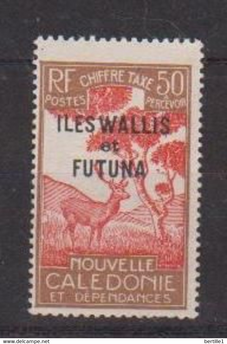 WALLIS ET FUTUNA     N°  YVERT TAXE 19  NEUF AVEC CHARNIERES  ( CH 3/12 ) - Timbres-taxe