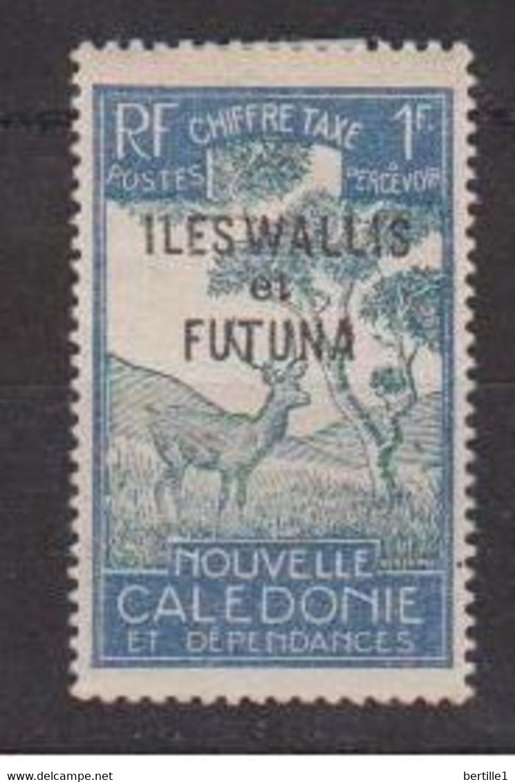 WALLIS ET FUTUNA     N°  YVERT TAXE 21 NEUF AVEC CHARNIERES  ( CH 3/12 ) - Postage Due