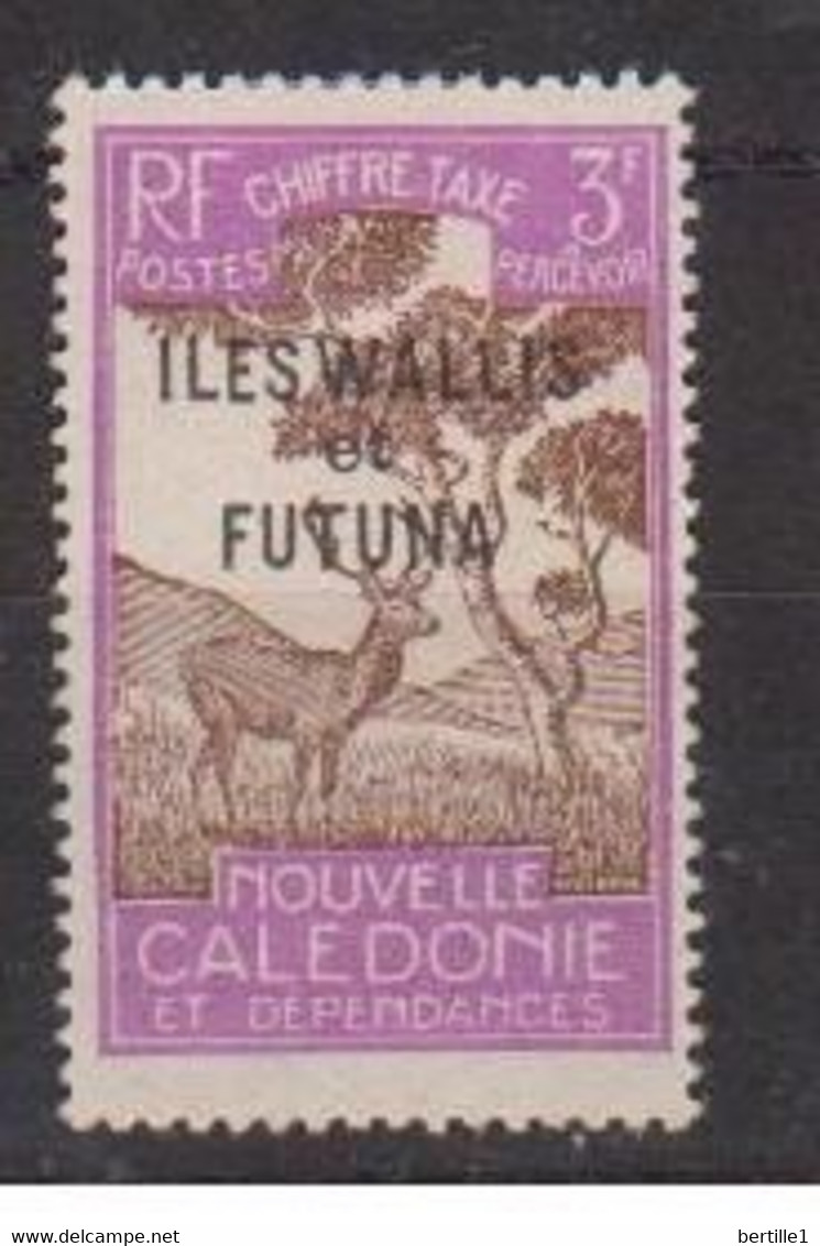 WALLIS ET FUTUNA     N°  YVERT TAXE 23 NEUF AVEC CHARNIERES  ( CH 3/12 ) - Postage Due