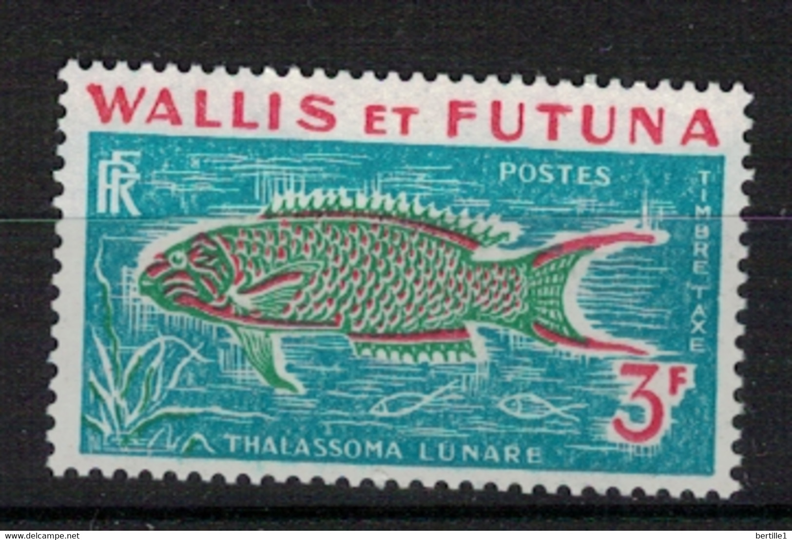 WALLIS ET FUTUNA     N°  YVERT  TAXE 38  NEUF AVEC CHARNIERES  ( CH 3/12 ) - Timbres-taxe