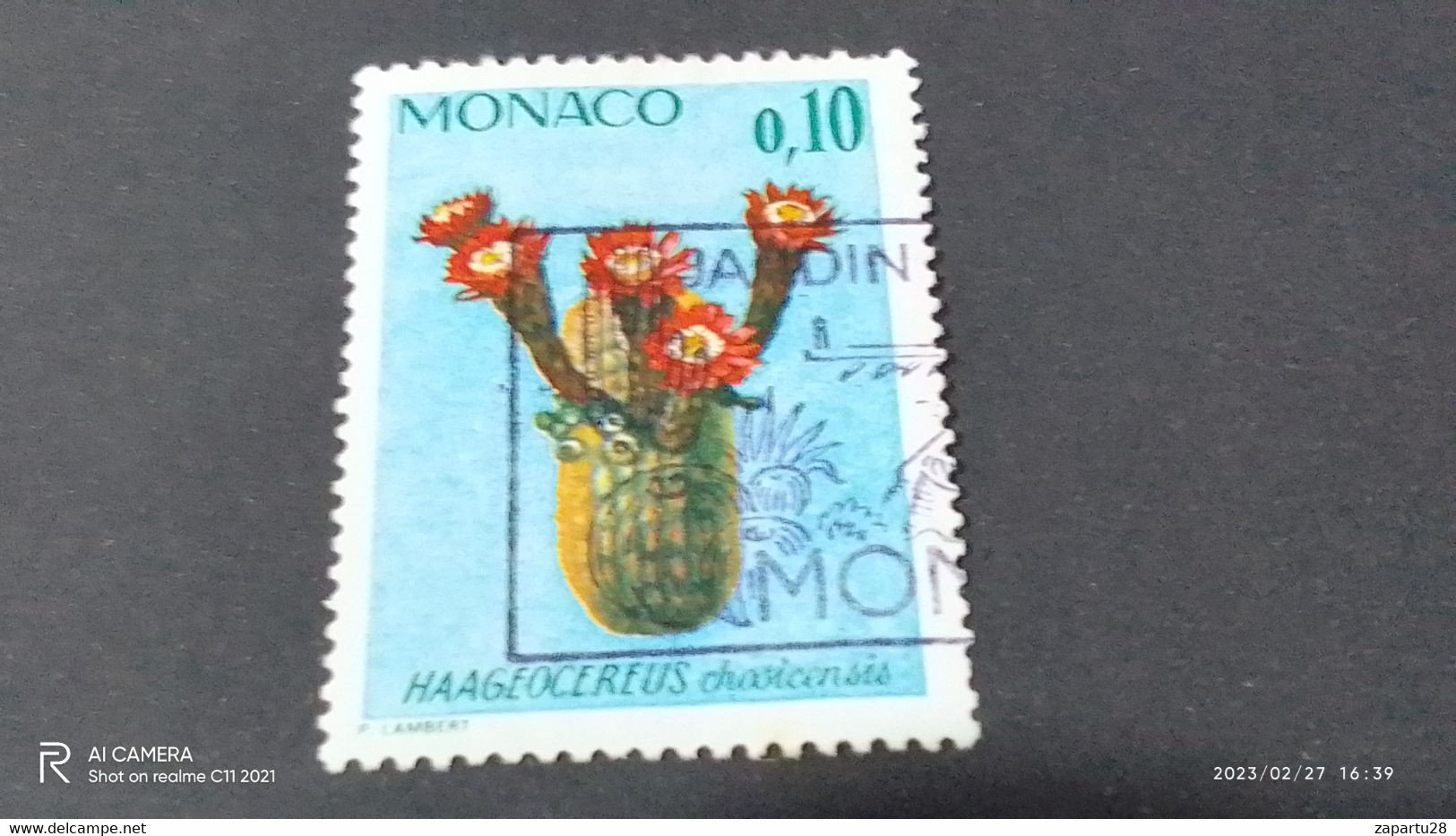 MONACO 1980-90     0.10FR -DAMGALI - Gebraucht