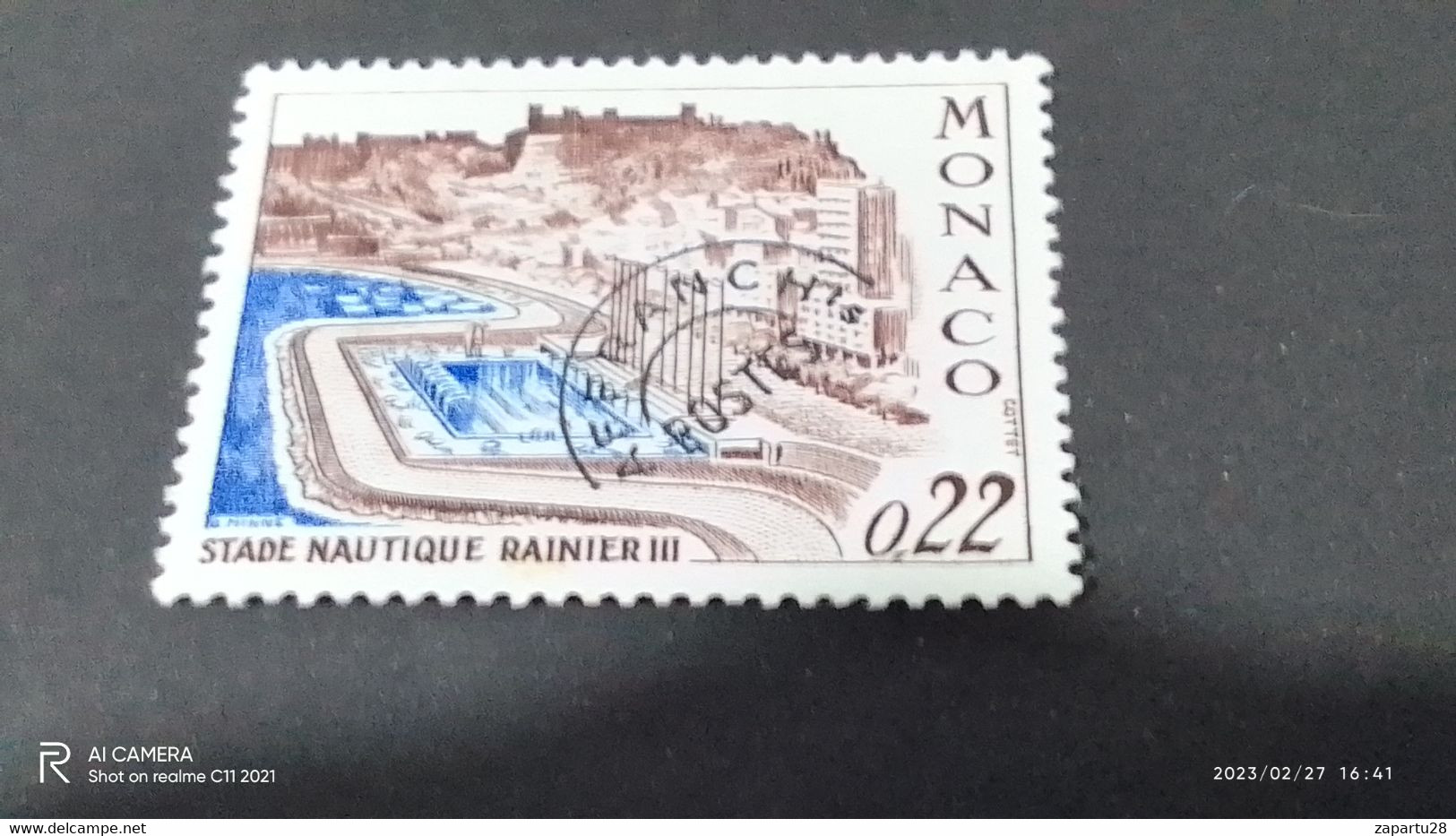 MONACO 1970-80         0.22FR -DAMGALI - Gebraucht