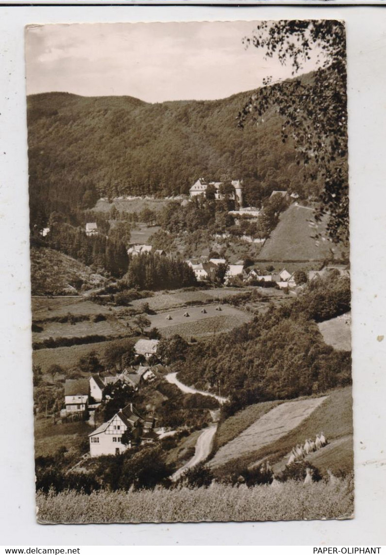 5940 LENNESTADT - BILSTEIN, Blick Auf Den Ort 1959, Rücks. Klebereste - Lennestadt