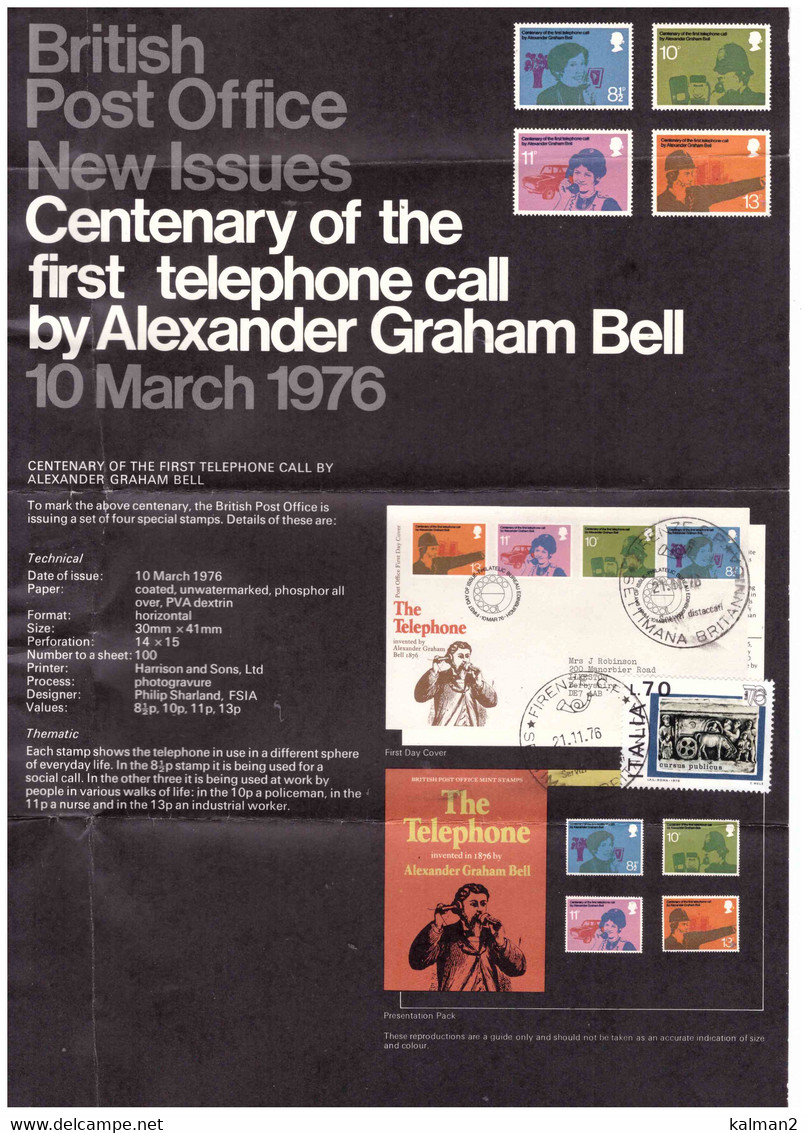 125 -   FIRENZE  21.11.1976    /    SETTIMANA  BRITANNICA - Oddities On Stamps