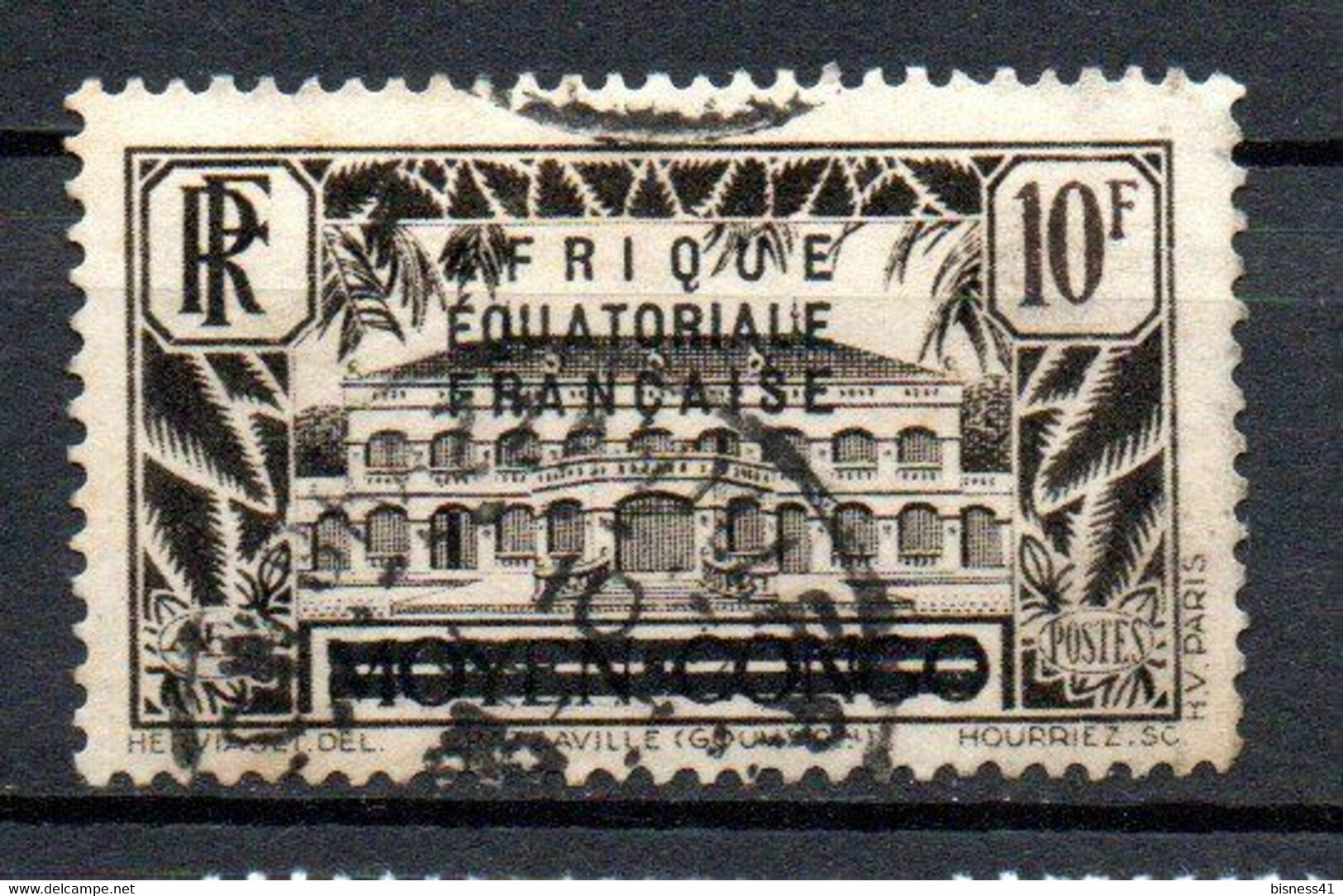 Col33 Colonie AEF Afrique  N° 15 Oblitéré Cote : 35,00€ - Used Stamps