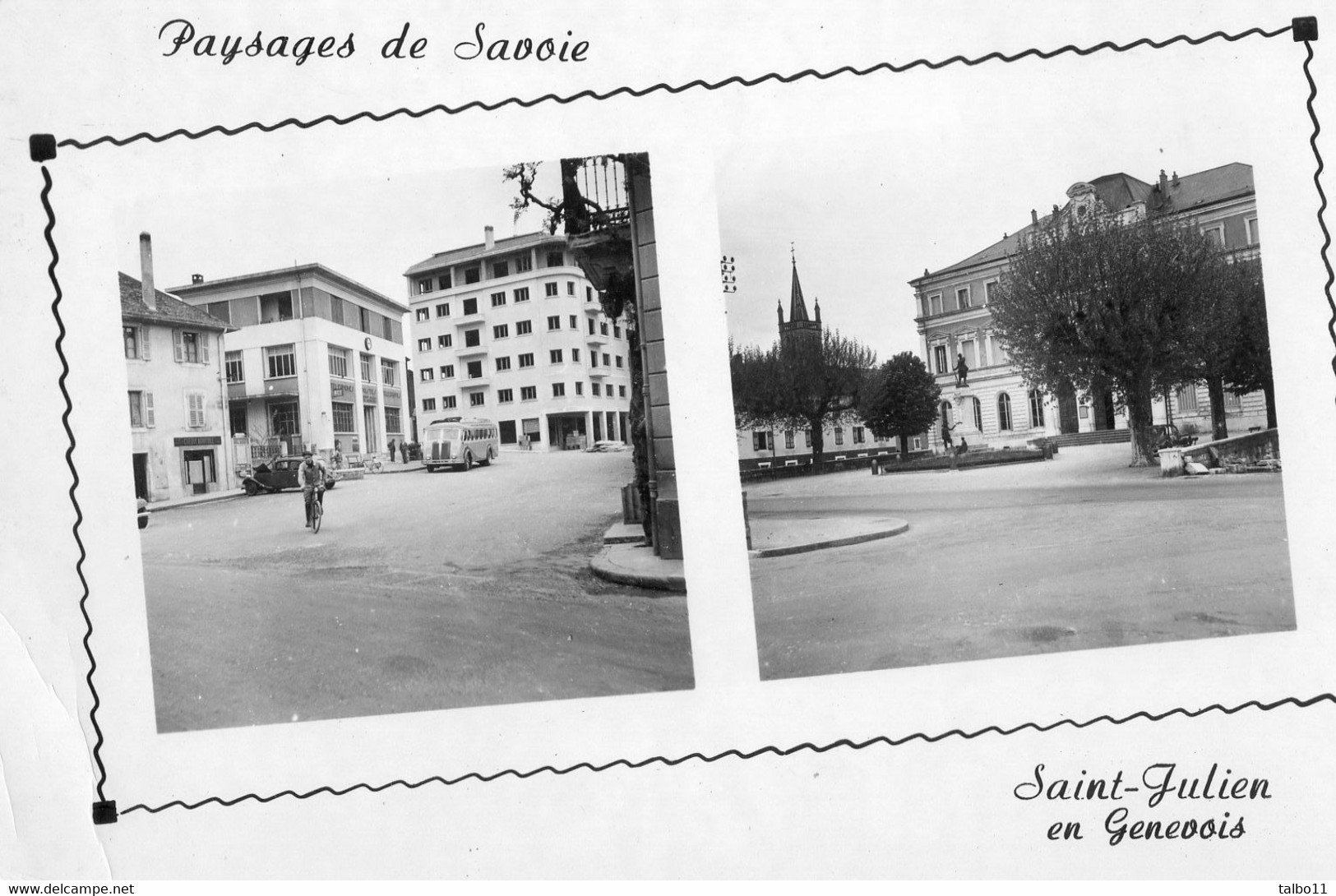 74 - Saint Julien En Genevois - Place De La Poste - Sous Préfecture - Saint-Julien-en-Genevois