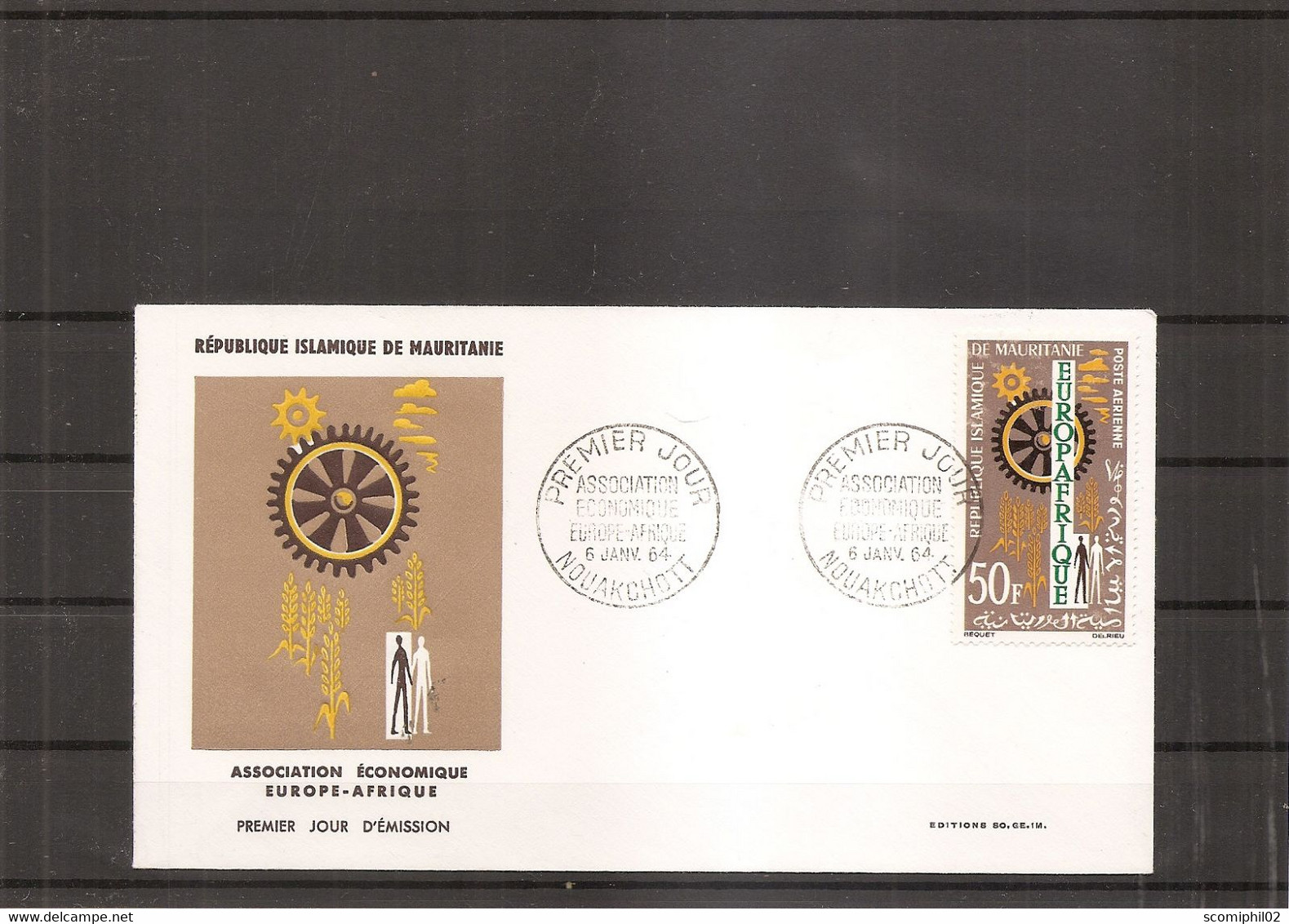 Mauritanie - Europafrique ( FDC De 1964 à Voir) - Mauritanie (1960-...)