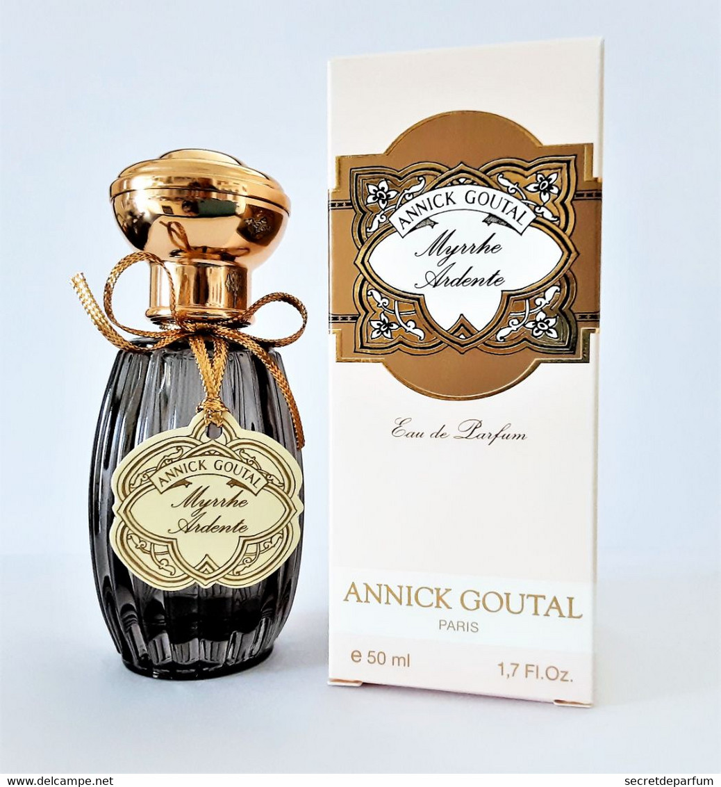 Flacon Factices VIDE MYRRHE ARDENTE  De  ANNICK GOUTAL   Flacon  50 Ml + BOITE - Factices