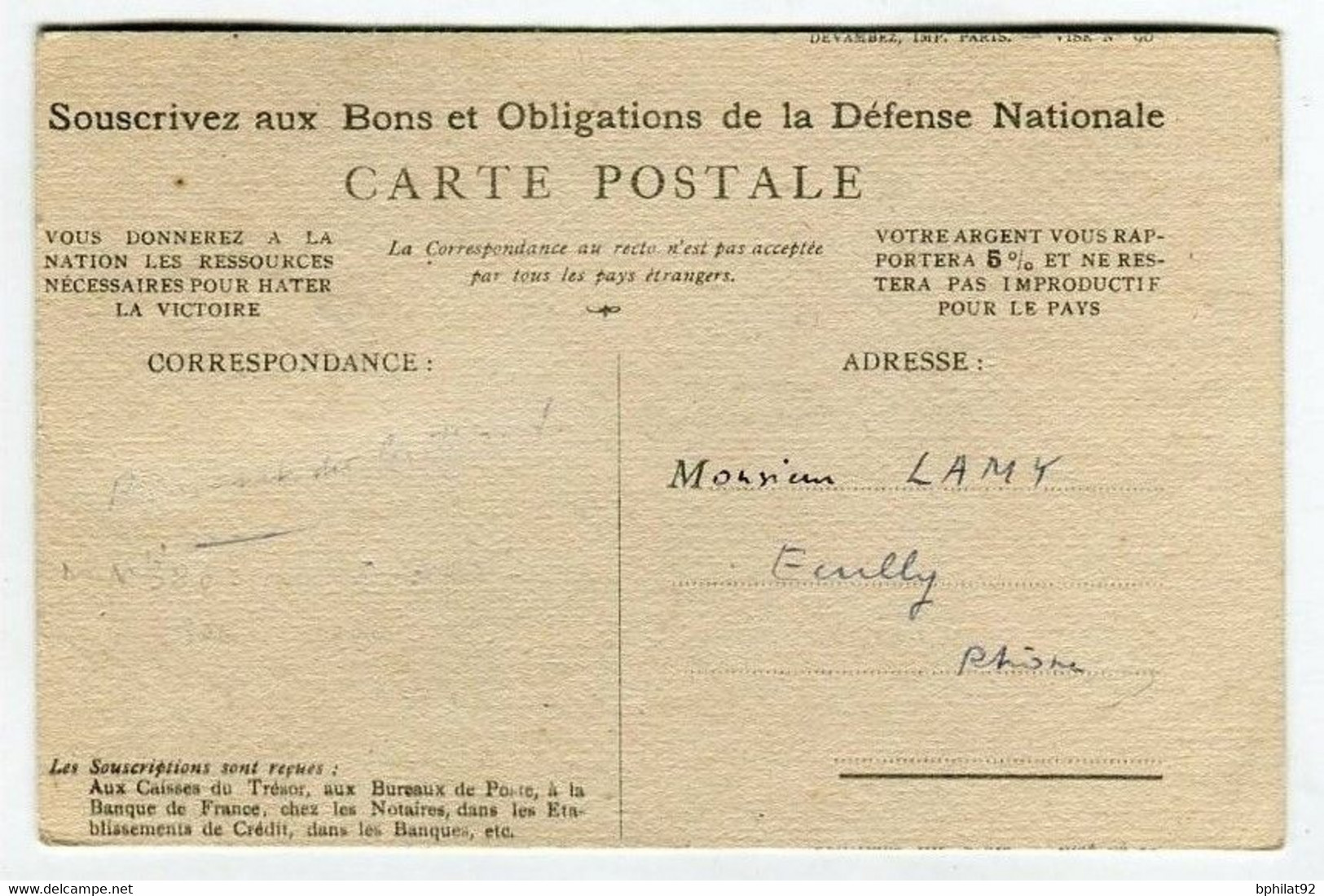 !!! CARTE MAXIMUM A LA GLOIRE DE L'INFANTERIE CACHET PROPAGANDE PHILATELIE FOIRE DE LYON 1938 - 1930-1939