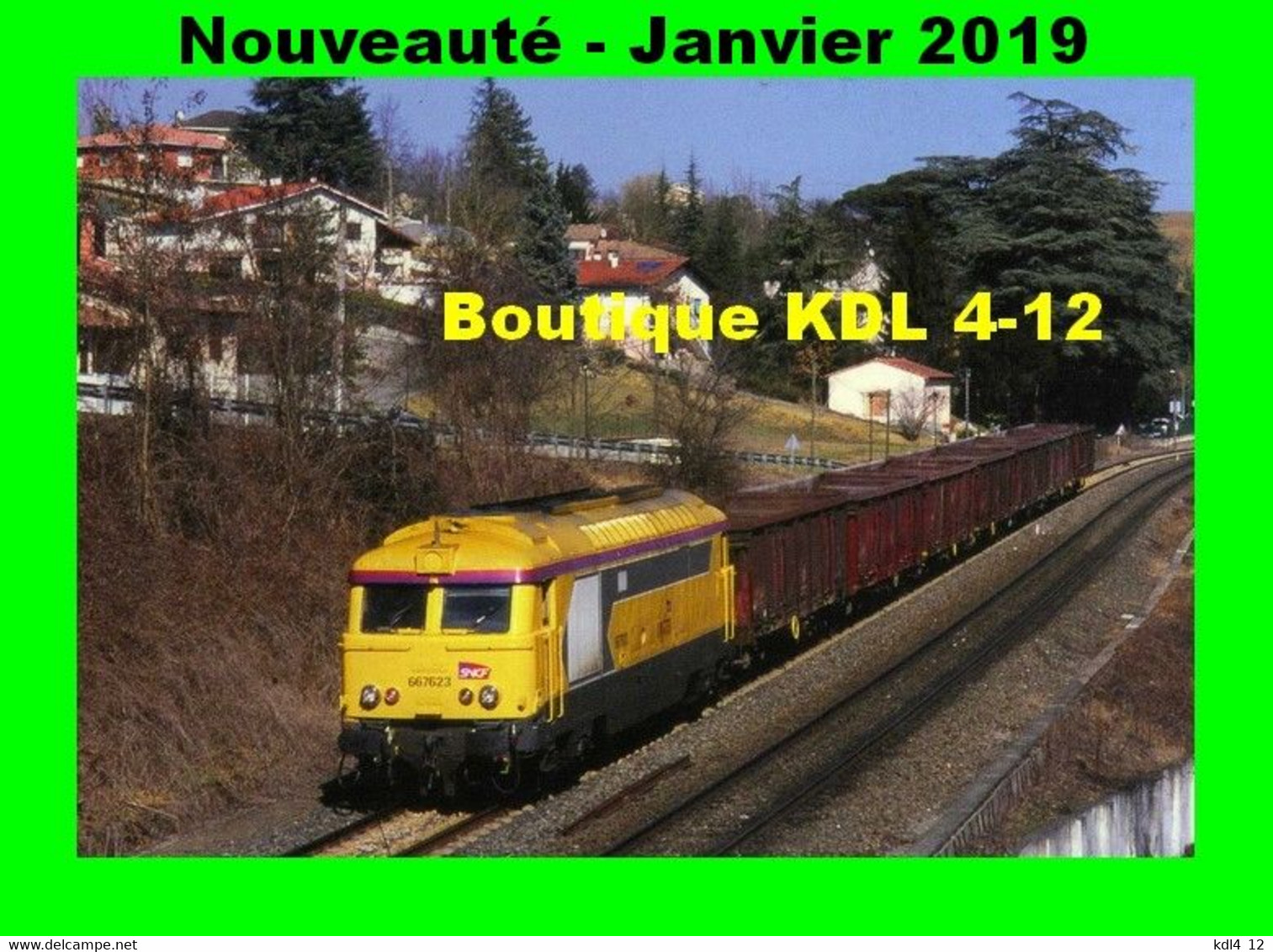 ACACF 591 - Train - Loco BB 67623 Vers MONTASTRUC LA CONSEILLERE - Haute Garonne - SNCF - Montastruc-la-Conseillère