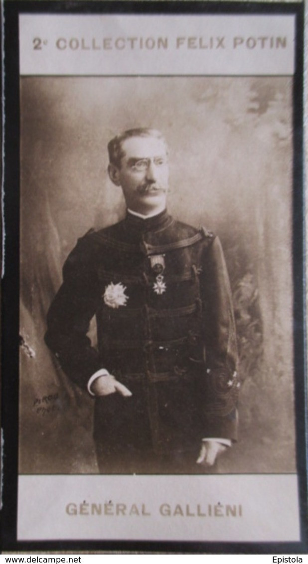 ► Général Joseph Galliéni, Né à Saint-Béat - Gouverneur De Madagascar - Guerre Tonkin Photo Felix POTIN 1908 - Félix Potin