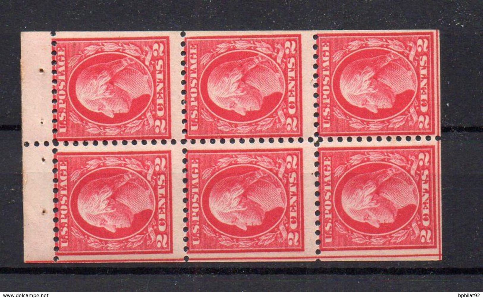 !!! ETATS UNIS, N°168 EN PANNEAU DE CARNET NEUF ** - Unused Stamps