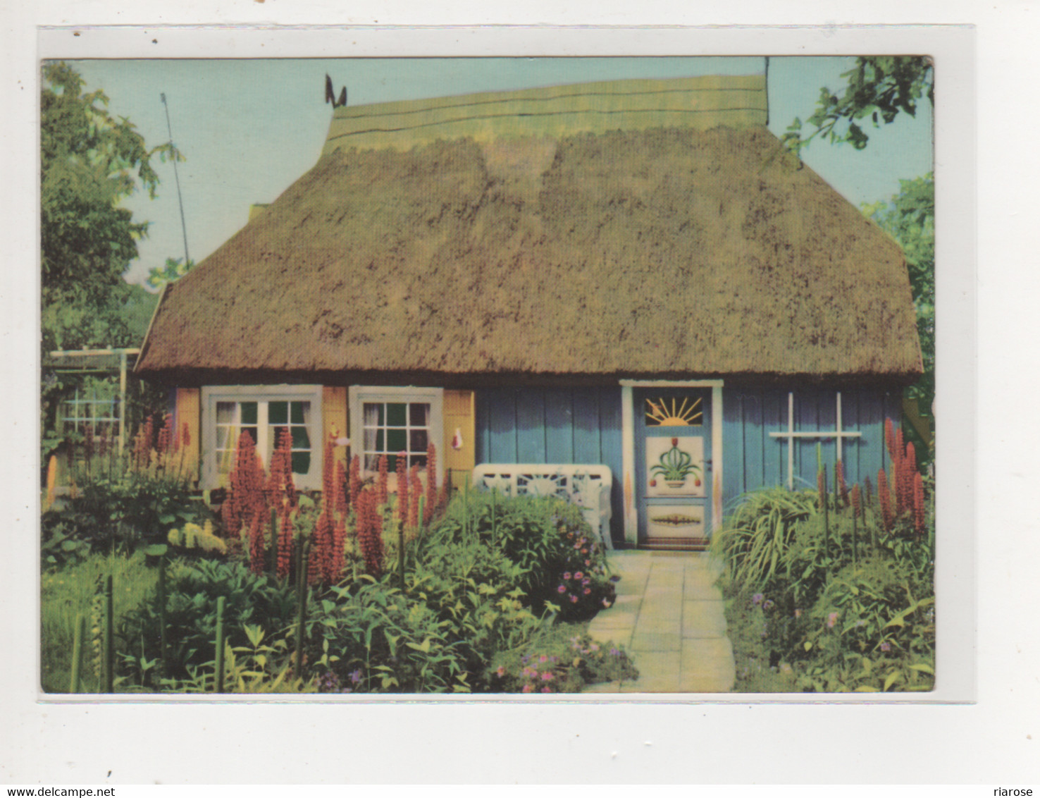 Antike Postkarte -   TYPISCHES HAUS AUF DEM DARß (OSTSEE) DDR1967 - Ribnitz-Damgarten