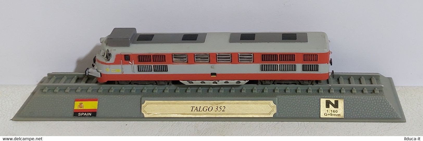 I112523 Del Prado "Locomotive Del Mondo" Sc. N (1:160) - Talgo 352 - Spagna - Locomotoras