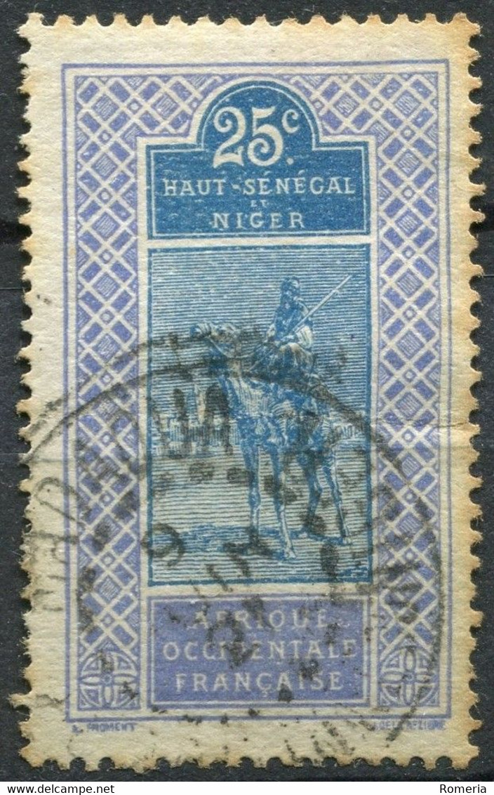 Haut Sénégal et Niger - Petit lot timbres oblitérés - Yt 1 - 18 - 20 - 21 - 23 - 25
