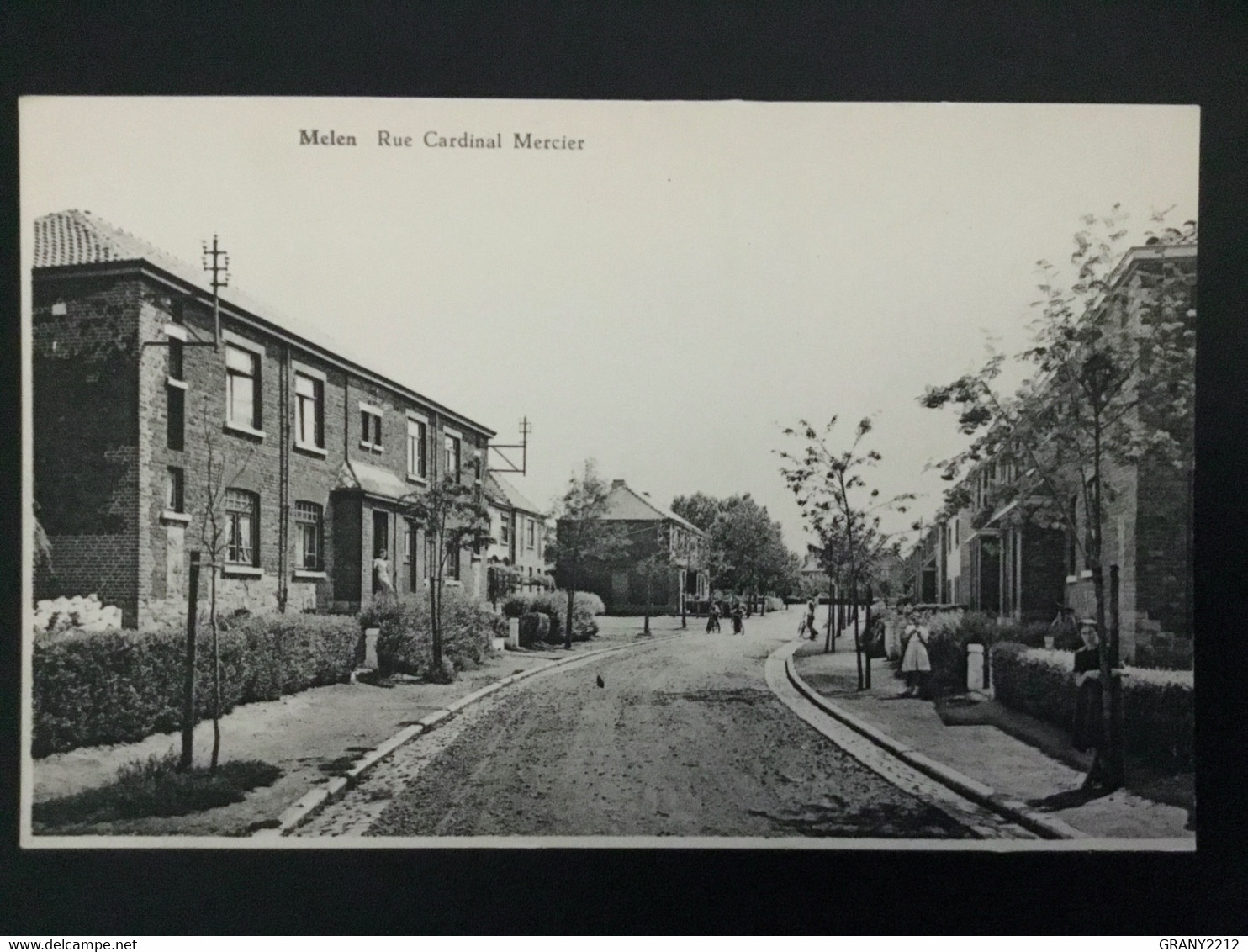 MELEN «  RUE CARDINAL MERCIER «  PANORAMA,ANIMÉE. - Herve