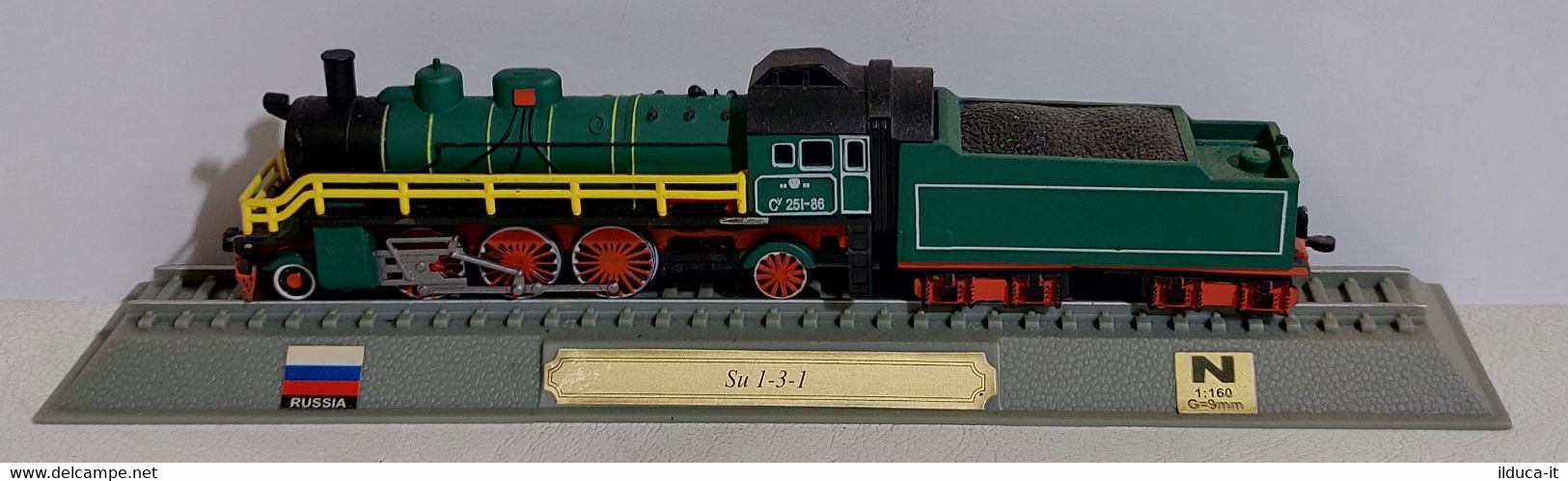 I112553 Del Prado "Locomotive Del Mondo" Sc. N (1:160) - Su 1-3-1 - Russia - Locomotoras