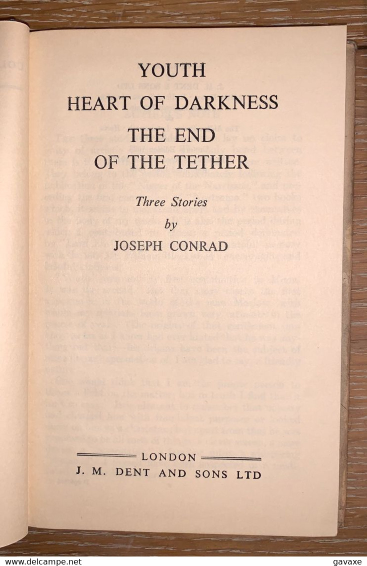 3 HISTOIRES DE JOSEPH CONRAD-EN ANGLAIS - Diversion