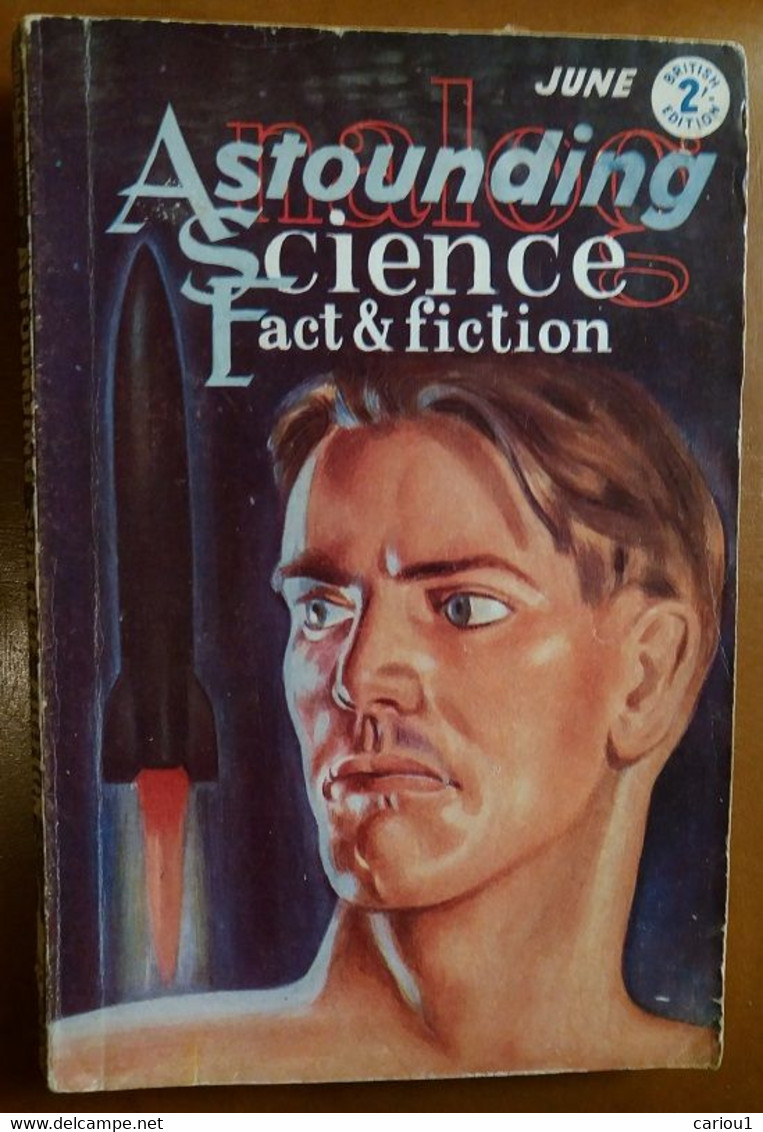 C1 ASTOUNDING Science Fiction UK BRE 06 1960 SF Pulp VAN DONGEN Harrison BUDRYS Port Inclus France - Science-Fiction