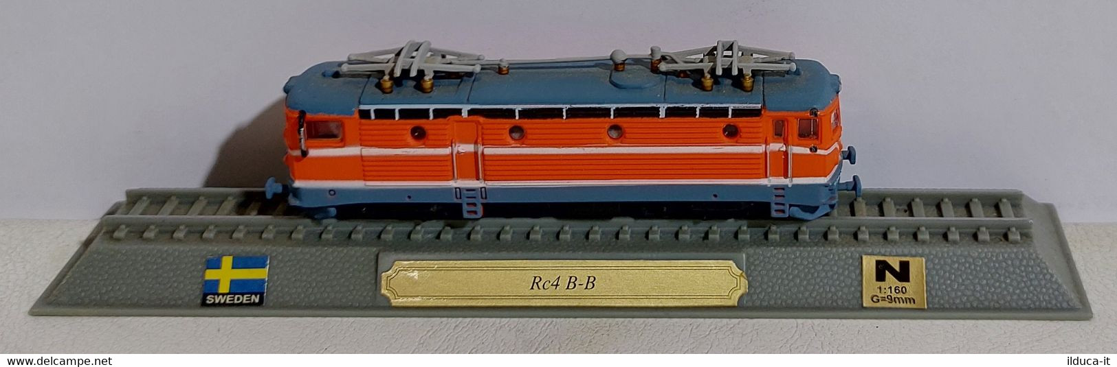 I112566 Del Prado "Locomotive Del Mondo" Sc. N (1:160) - Rc4 B-B - Svezia - Locomotoras