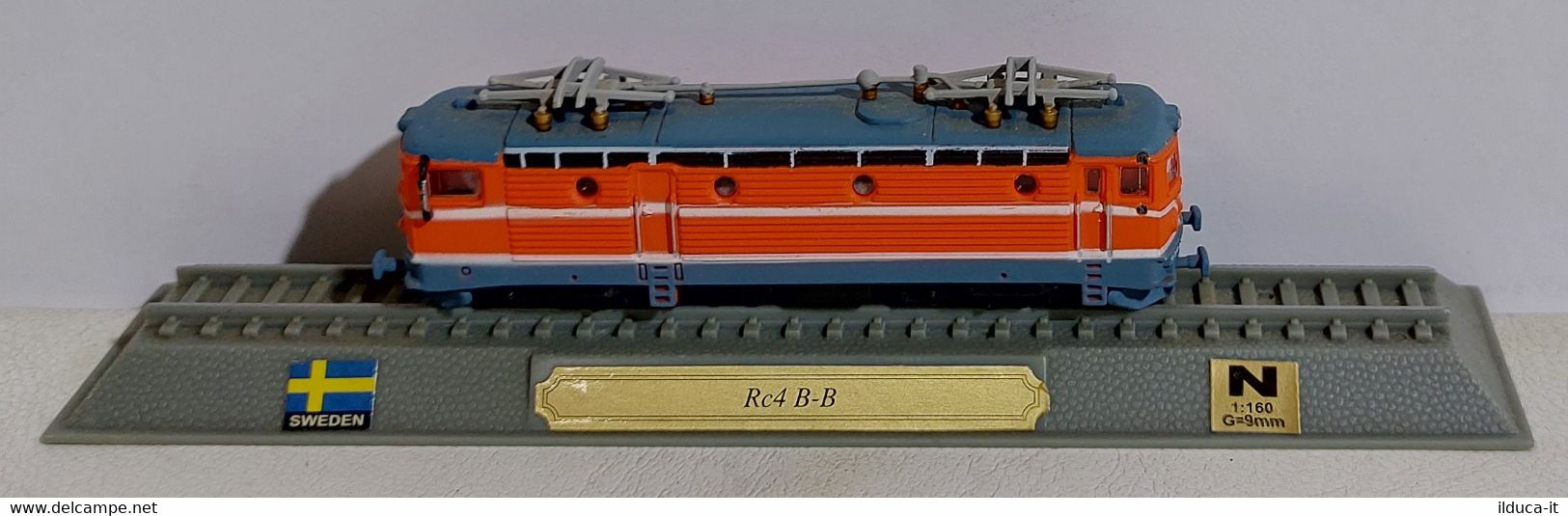 I112566 Del Prado "Locomotive Del Mondo" Sc. N (1:160) - Rc4 B-B - Svezia - Locomotive