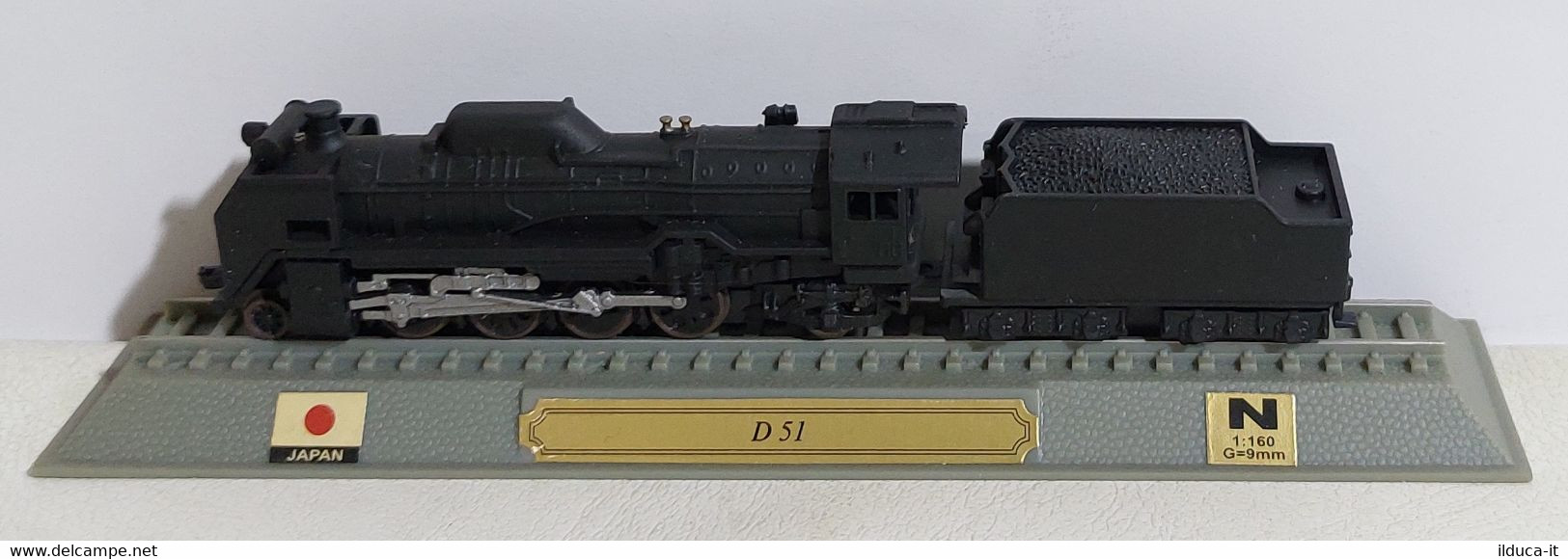 I112573 Del Prado "Locomotive Del Mondo" Sc. N (1:160) - D 51 - Giappone - Locomotieven