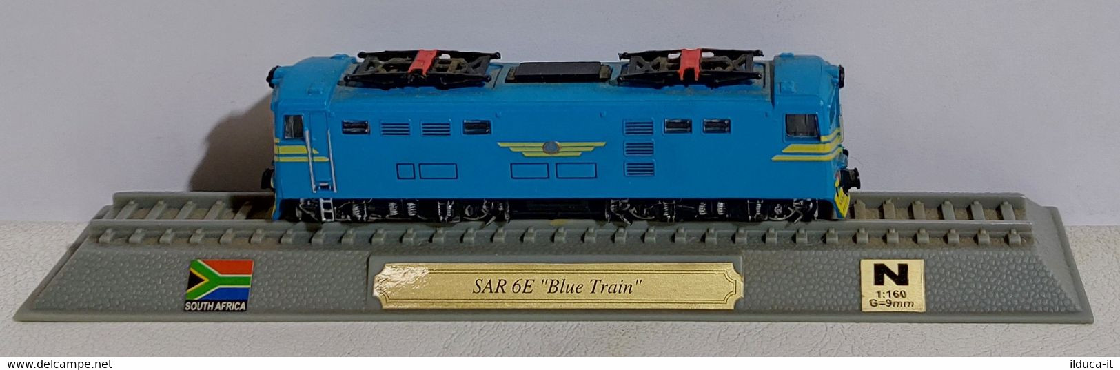 I112576 Del Prado "Locomotive Del Mondo" Sc. N - SAR 6E Blue Train - Sud Africa - Locomotoras