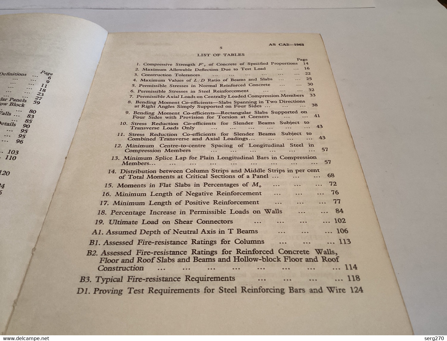 SAA CODE FOR CONCRETE IN BUILDINGS AUSTRALIAN STANDARD STANDARD Association - 1950-Maintenant