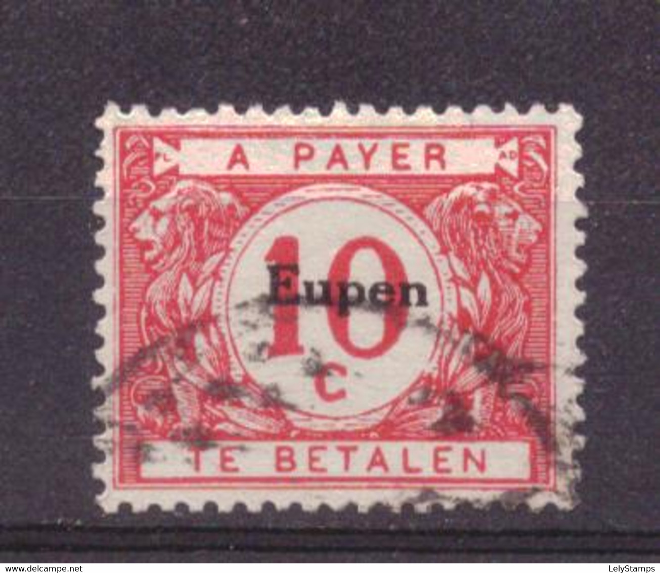 België Bezetting / Belgium Occupation Eupen Port 2 Used (1920) - OC55/105 Eupen & Malmédy