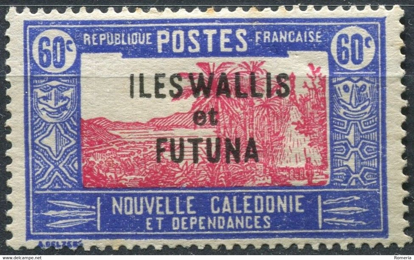 Wallis et Futuna - 1924 - 1944 - Lot timbres * TC + taxes - Nºs dans description