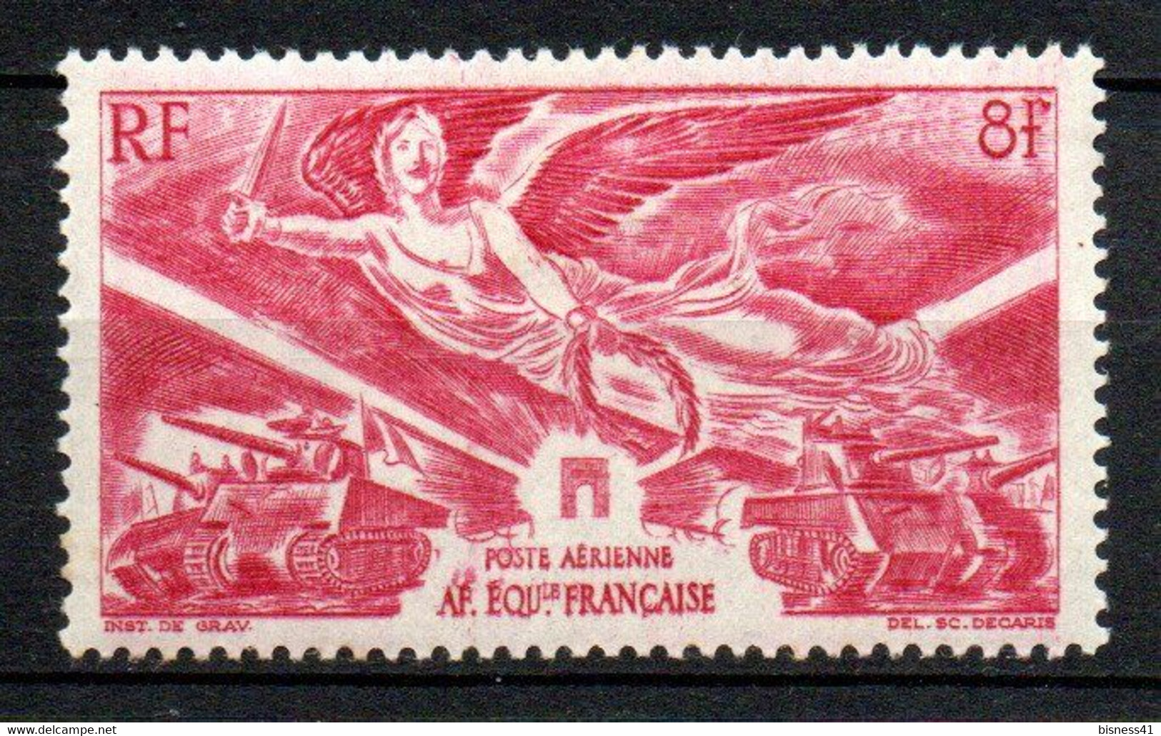 Col33 Colonie AEF Afrique  PA N° 43  Neuf X MH  Cote : 1,25€ - Unused Stamps