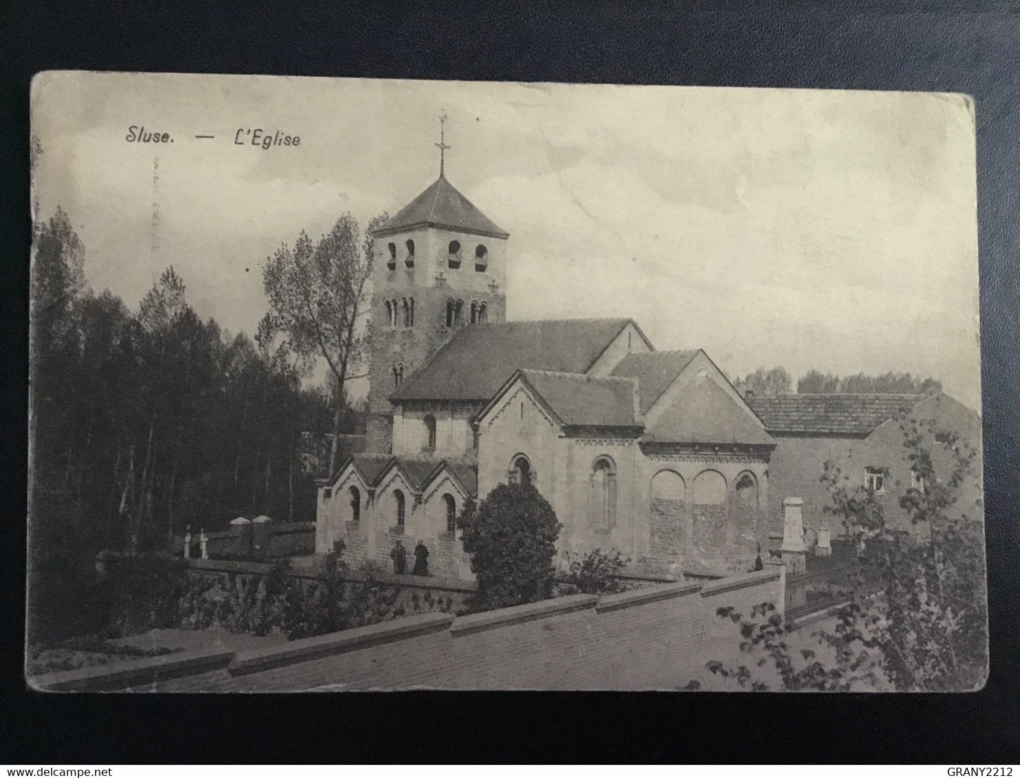 SLUZE «  L’ÉGLISE 1935 « PANORAMA,ANIMÉE. - Tongeren